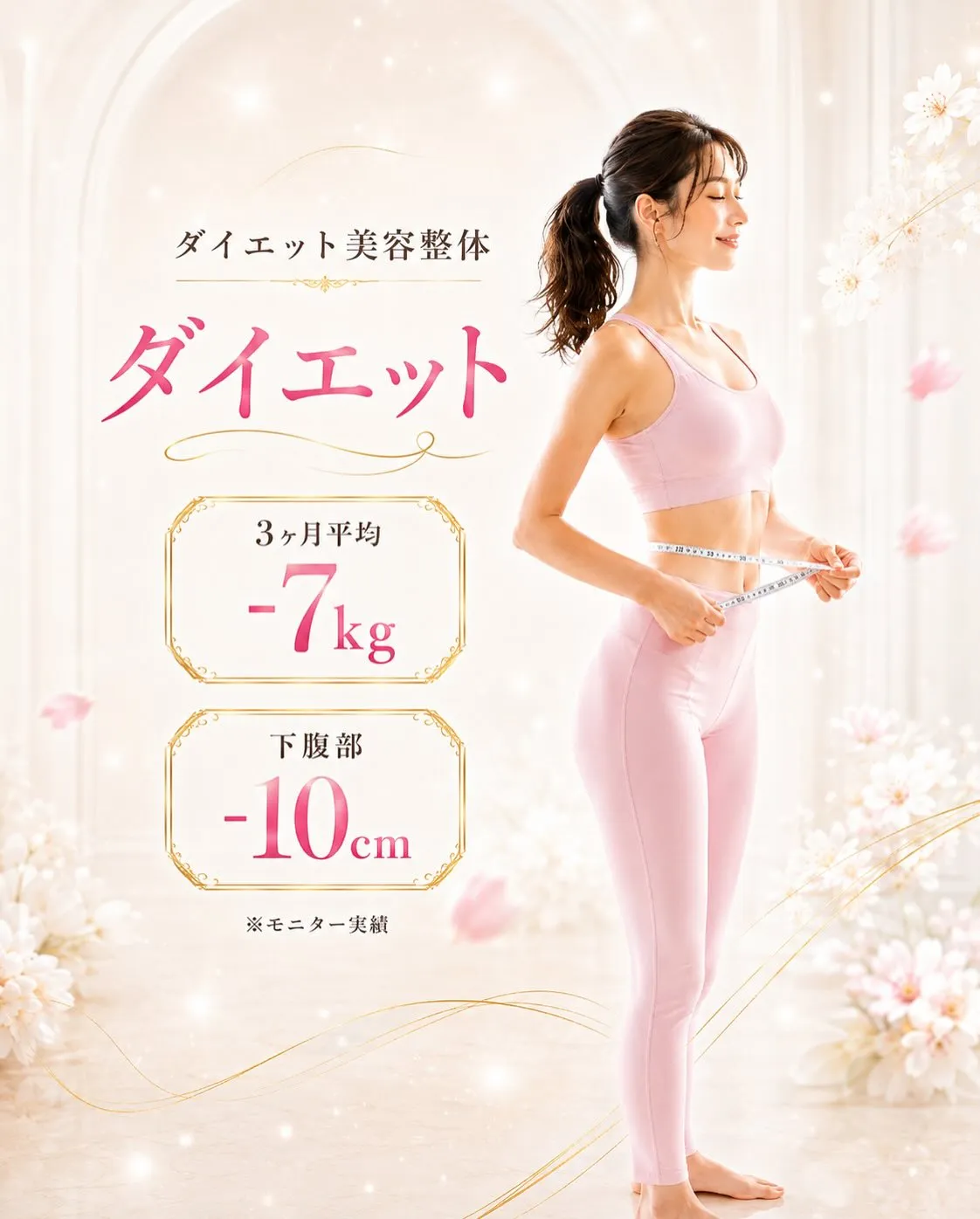 体重だけを落とすのではなく、