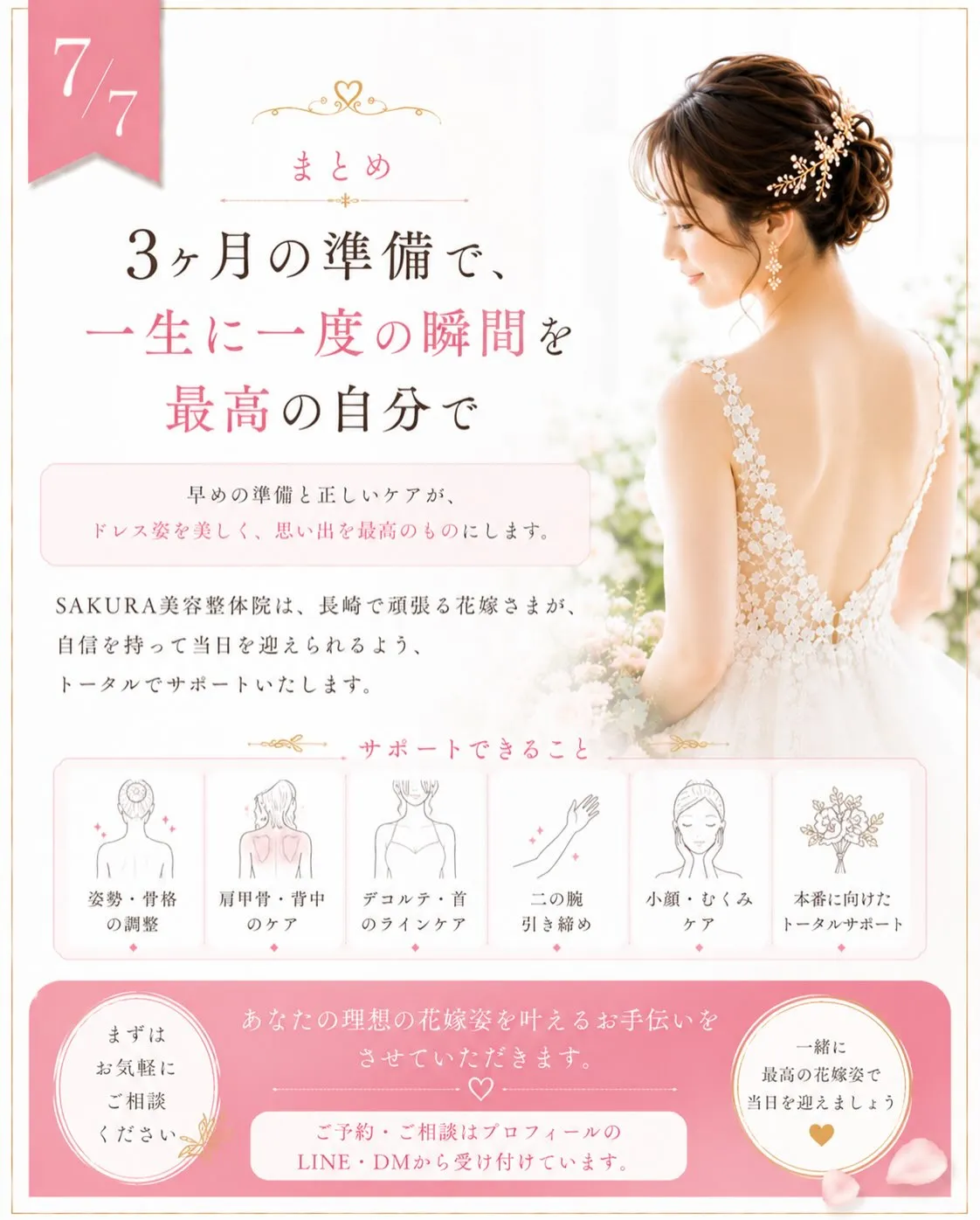 式まで3ヶ月。