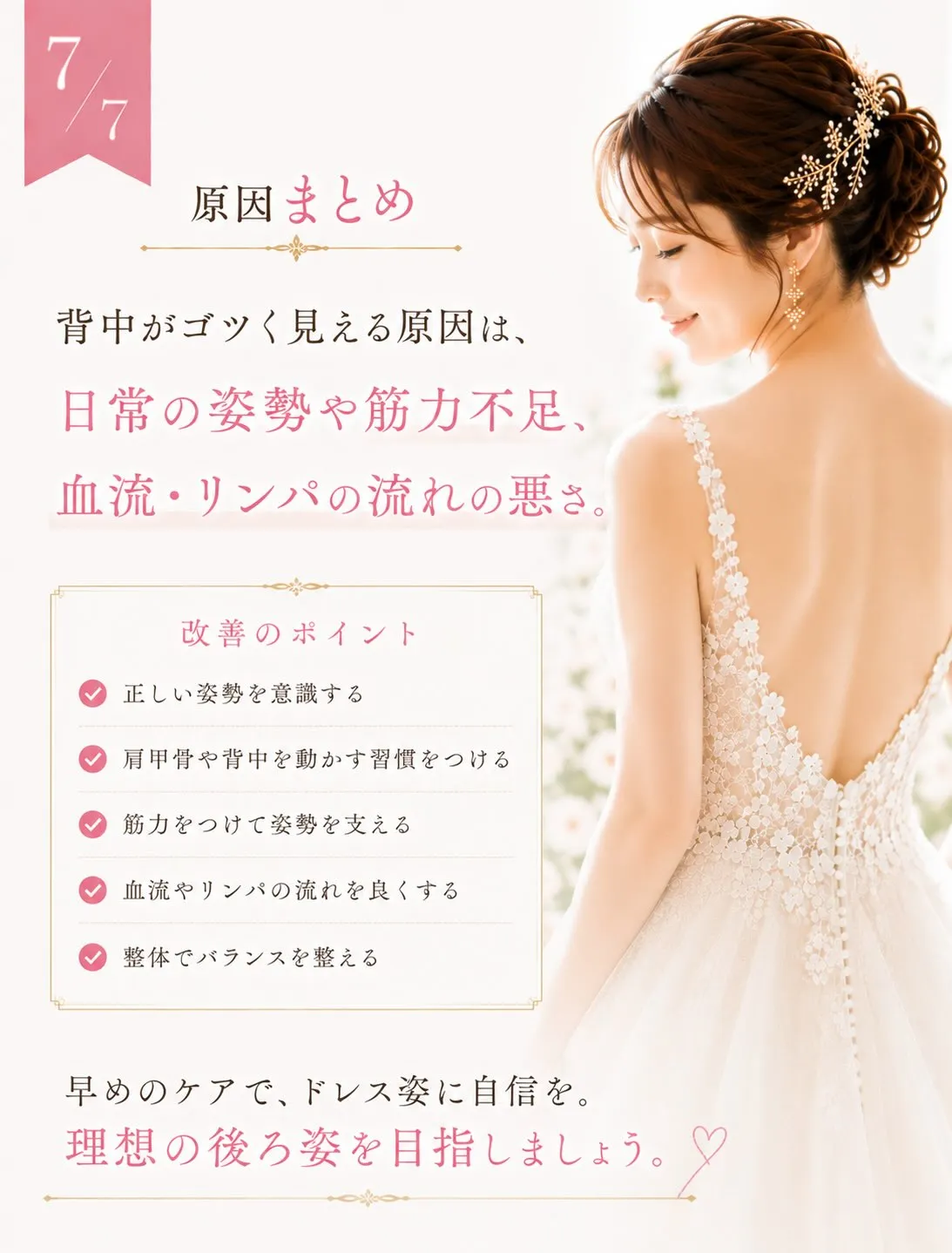 「体重は落ちたのに、背中だけゴツく見える…」