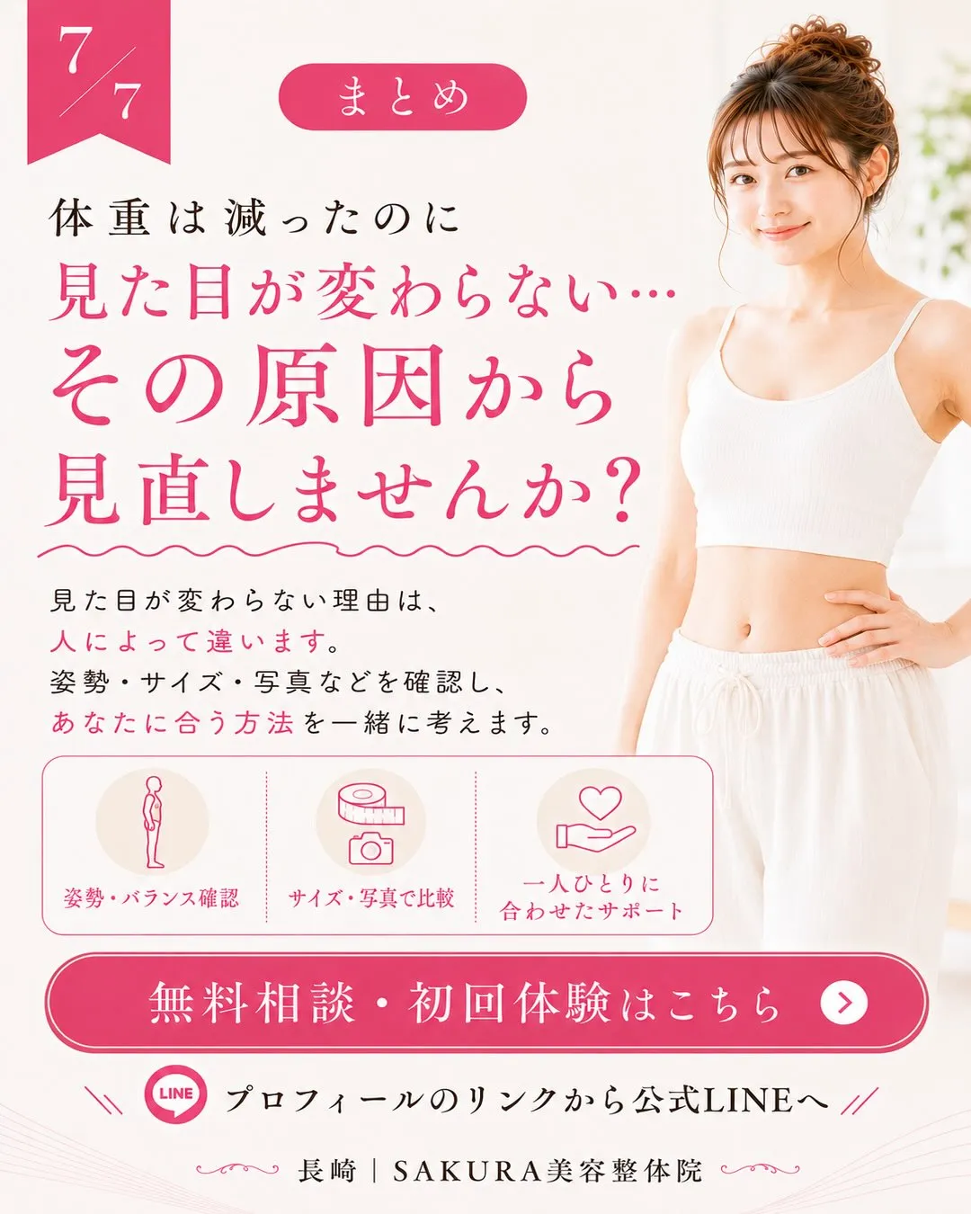 【体重は減ったのに、見た目が変わらない理由】
