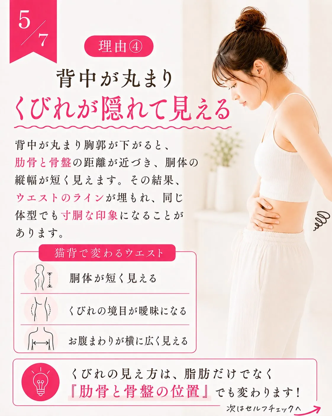 「体重は増えていないのに、なんだか太って見える…」