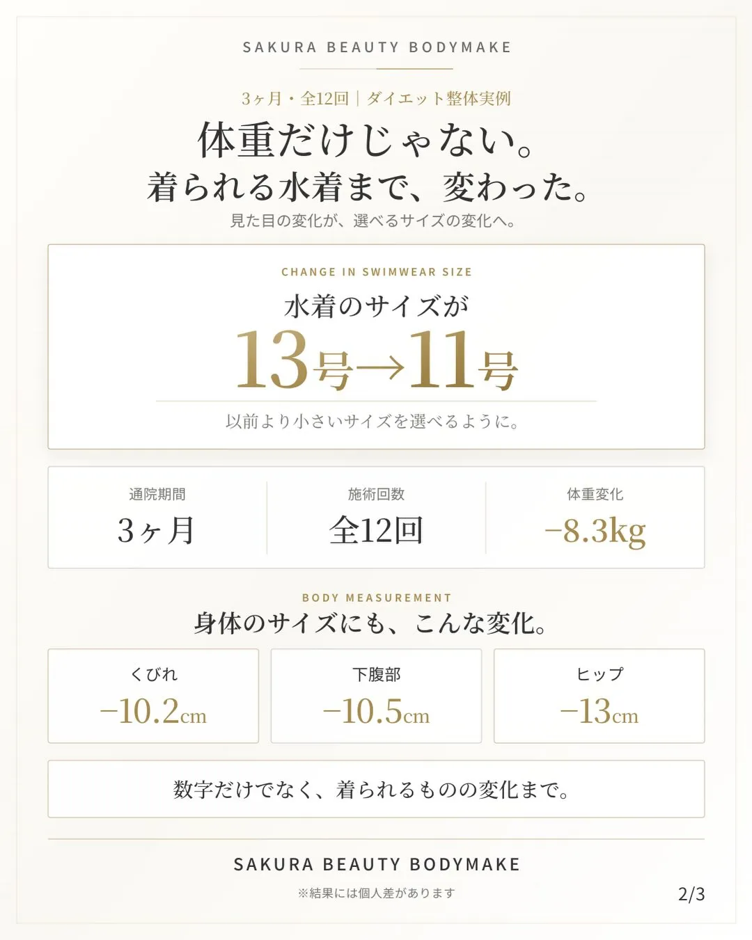 着たい水着を、サイズで諦めていませんか？